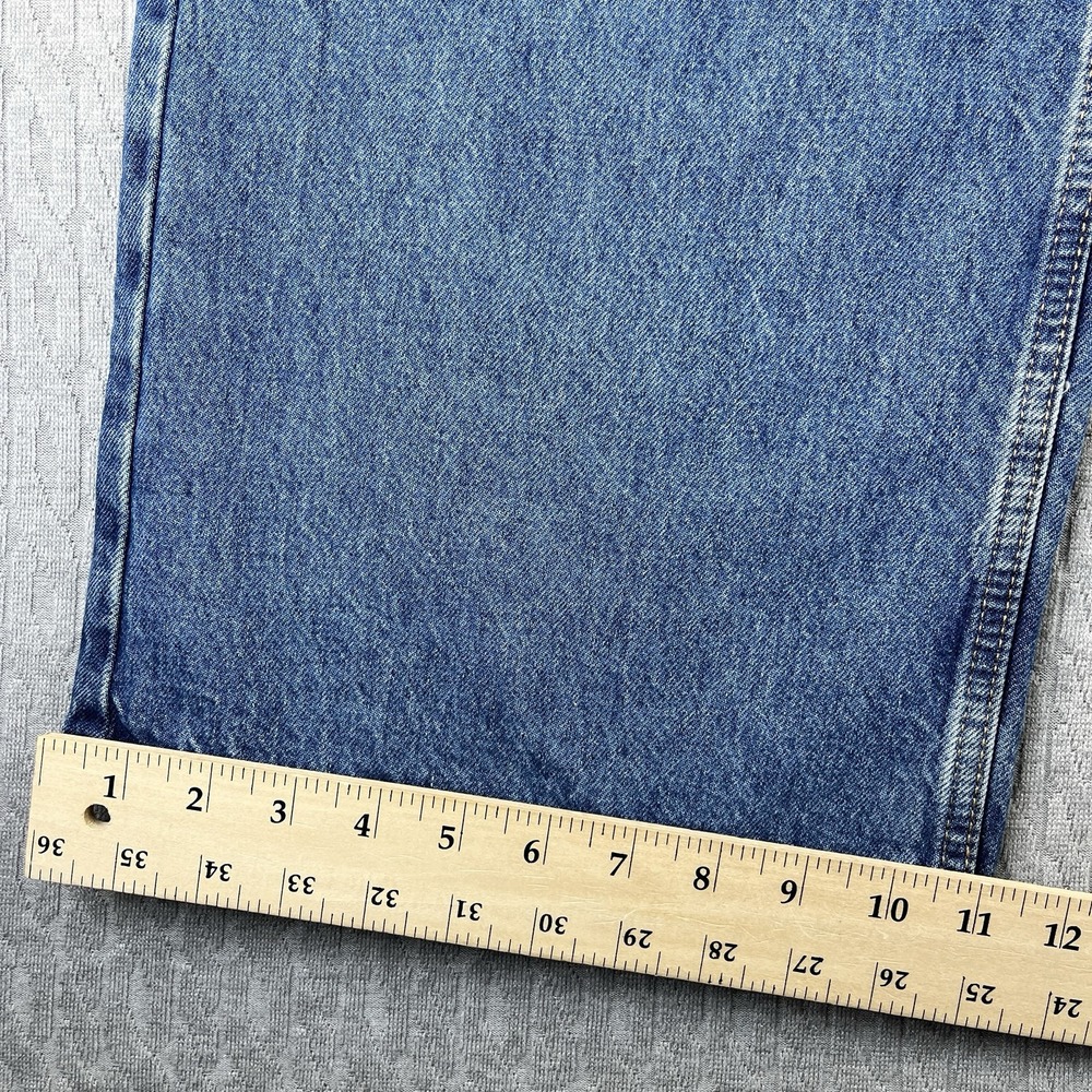 New ZARA baggy wide leg Jeans Women (0)24X32 High Rise Light‎ Wash  disco - Picture 4 of 16